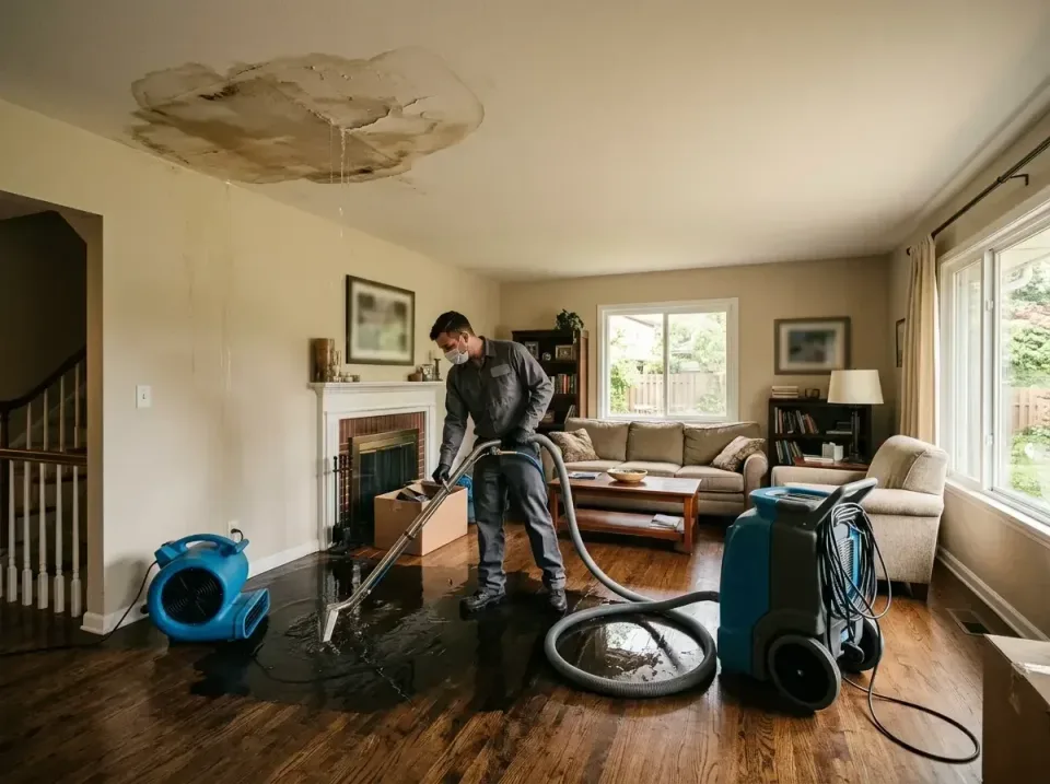 attic-pipe-burst-ceiling-drip-008 — frequently asked questions, Water Damage Restoration & Carpet Care in Vidalia, GA